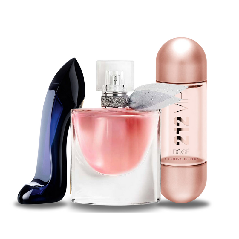 Pack Glamour Nights – 3 perfumes femeninos irresistibles